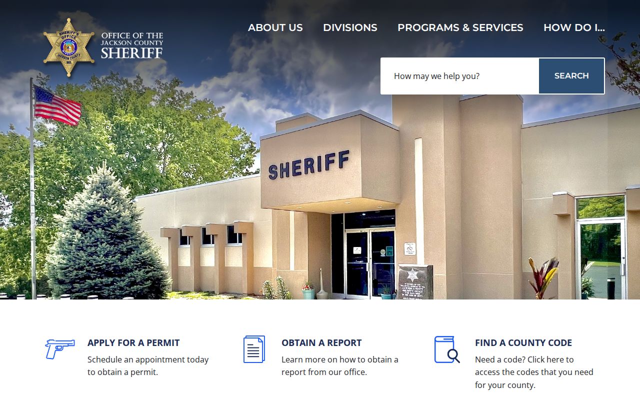 Jackson County Sheriff official website